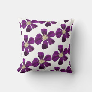 Jackmanii Clematis decor Kudde
