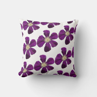 Jackmanii Clematis decor Kudde