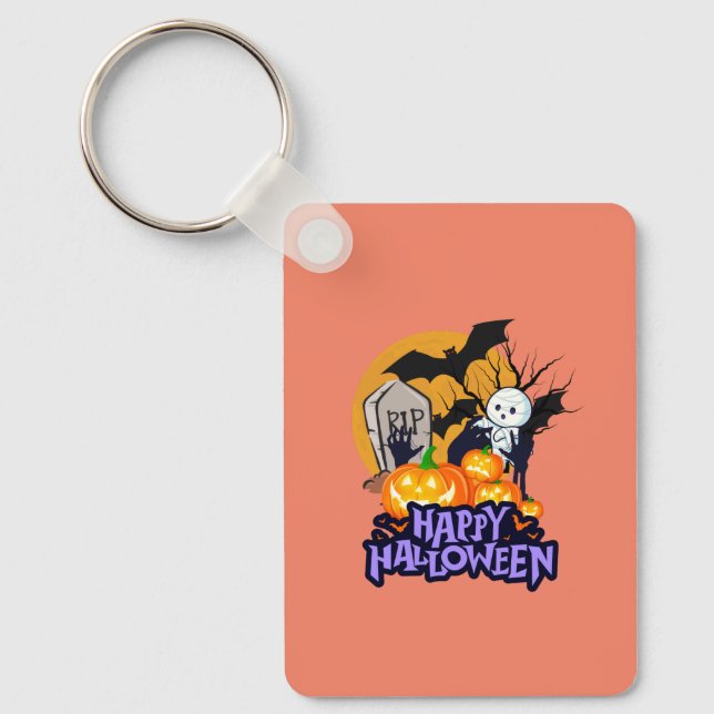 JackOLantern Charm Nyckelring (Framsida)
