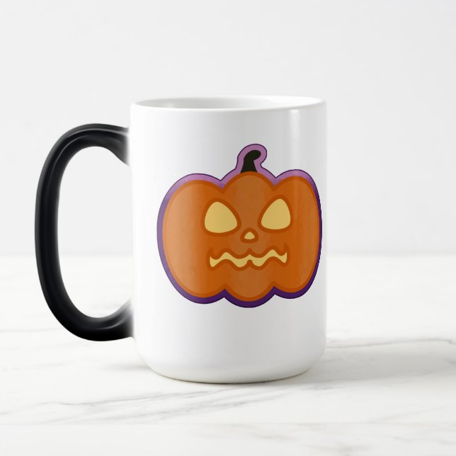 Jack'o'Lantern Magisk Mugg (Vänster)