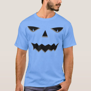 JackOLantern Pumpkin Ansikte Halloween T Shirt