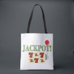 Jackpot Tygkasse<br><div class="desc">Ingen behöver rulla en lapp eller ställe ett vad,  den här designen kommer säkert att ge upphetsningen av ett underbart spel direkt på handdukar,  dekorativ kudde och mer!</div>