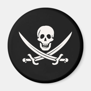 JackRackham pirat Magnet