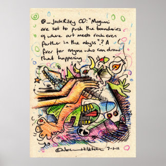 @_JackRileys irkafirka-utskrift Poster
