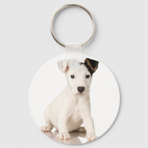 JackRussel terrier Nyckelring