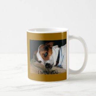 JackRussell kärlek Kaffemugg