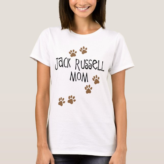 JackRussell mamma T Shirt (Framsida)