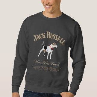 JackRussell man bästa vän Sweatshirt
