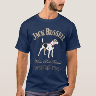 JackRussell man bästa vän T-shirt