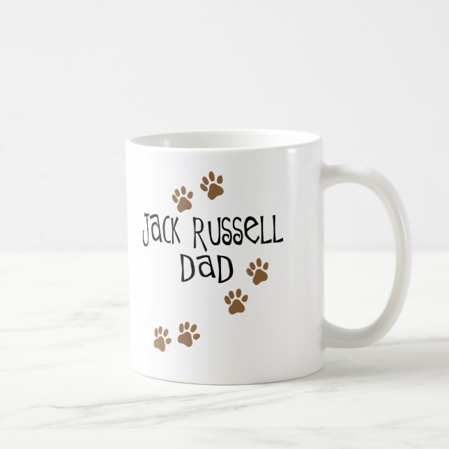 JackRussell pappa Kaffemugg (Höger)