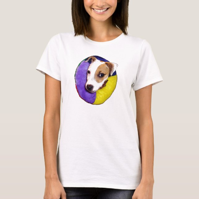 JackRussell Terrier 1 Tee Shirt (Framsida)