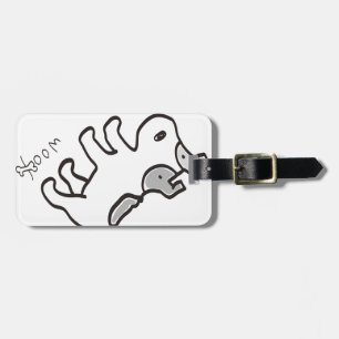 JackRussell Terrier Chiro Bagagebricka