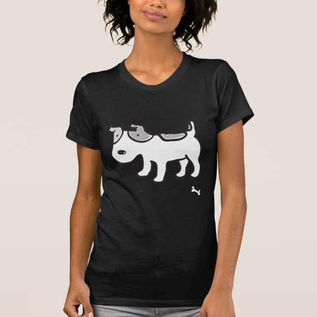 JackRussell Terrier Chiro Tee Shirt (Framsida)