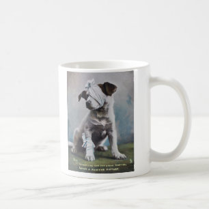 JackRussell terrier efter ett slagsmål Kaffemugg