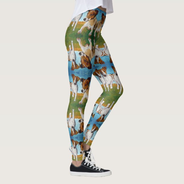 JackRussell Terrier Leggings (Höger)