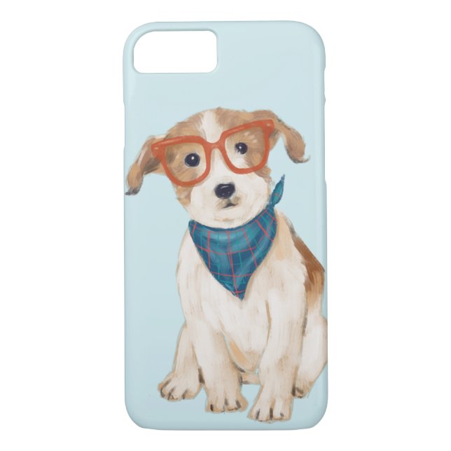 JackRussell Terrier (redigerbar bakgrundsfärg) Case-Mate iPhone Skal (Baksida)