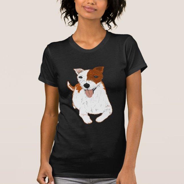 JackRussell Terrier Tee Shirt (Framsida)