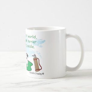 JackRussellBlk Kaffemugg