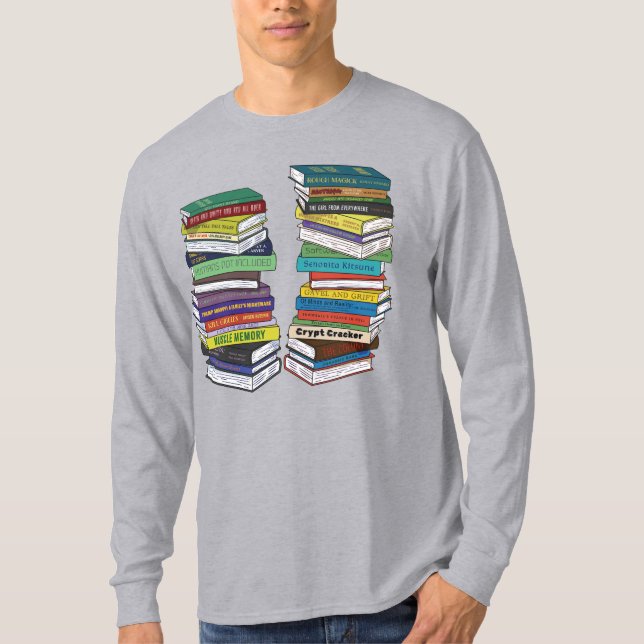 Jacks böcker t shirt (Framsida)