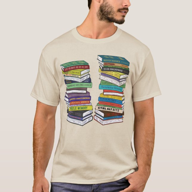 Jack's Books T Shirt (Framsida)
