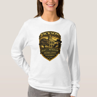 Jackson, California – Historic Crest design T Shirt