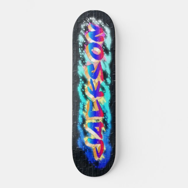 JACKSON Customized Graffiti Skateboard (Framsida)