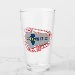 Jackson Falls Illinois Klippklättring Karbinhake Glaskopp