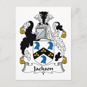 Jackson Family Crest Vykort