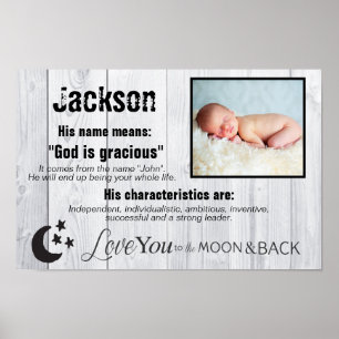 Jackson foto och känt menande poster