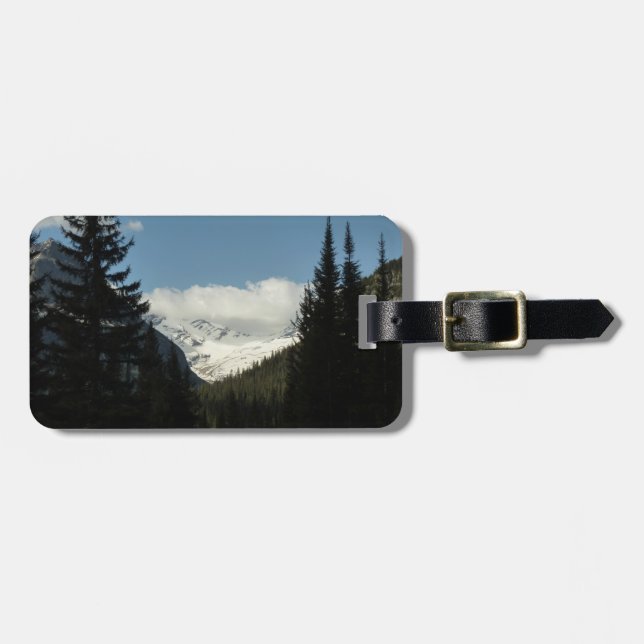 Jackson Glacier Overlook på Glacier National Park Bagagebricka (Horisontell Framsida)