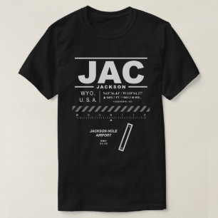 Jackson Hål Airport JAC T-Shirt