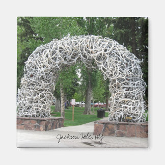 Jackson Hål Antler Arch Magnet