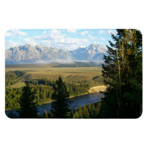 Jackson Hål Mountain och River Magnet