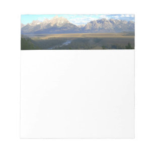 Jackson Hål Mountains (nationalparken Grand Teton) Anteckningsblock
