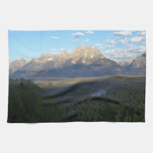 Jackson Hål Mountains (nationalparken Grand Teton) Kökshandduk