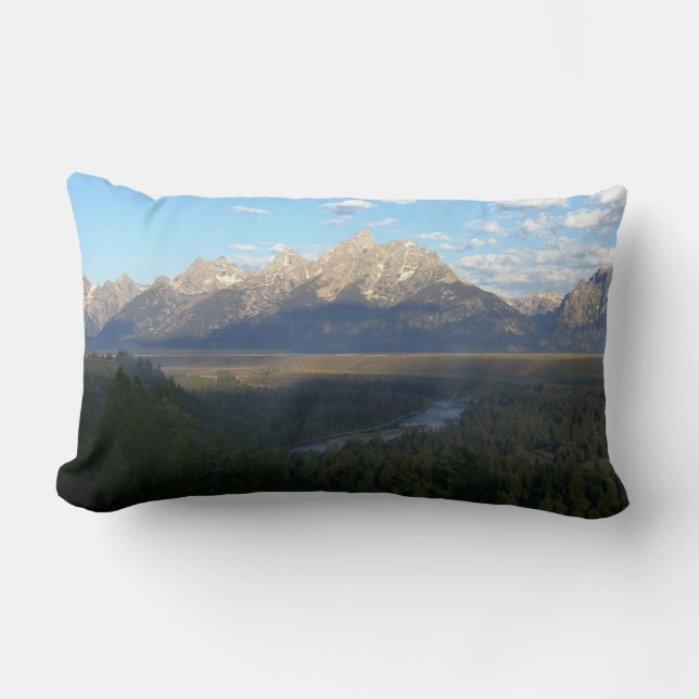 Jackson Hål Mountains (nationalparken Grand Teton) Lumbarkudde (Framsida)