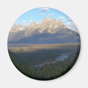 Jackson Hål Mountains (nationalparken Grand Teton) Magnet