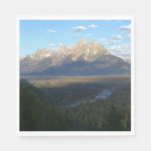 Jackson Hål Mountains (nationalparken Grand Teton) Pappersservett