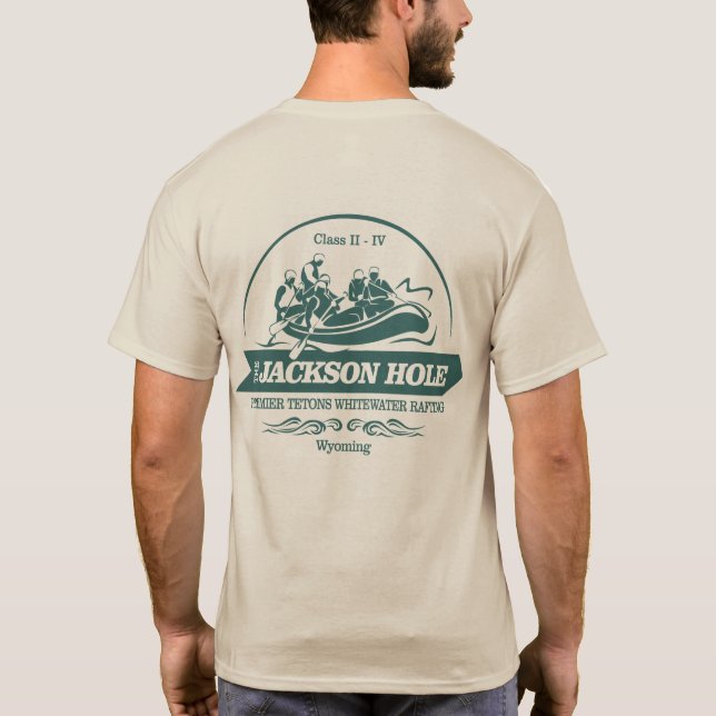 Jackson Hål (omarbetning 2) T Shirt (Baksida)