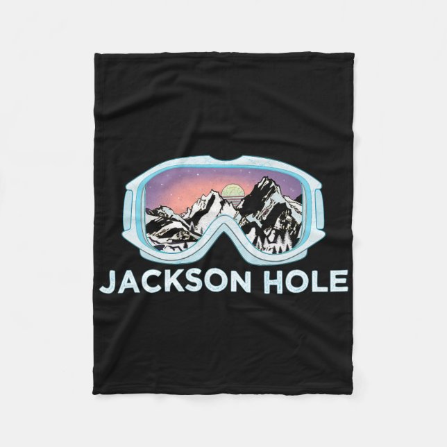 Jackson Hål Ski Design Jackson Hål Fleecefilt (Framsidan)