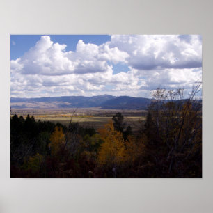 Jackson Hål Wyoming Series Poster