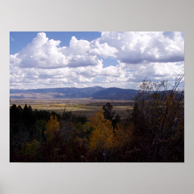 Jackson Hål Wyoming Series Poster (Framsidan)