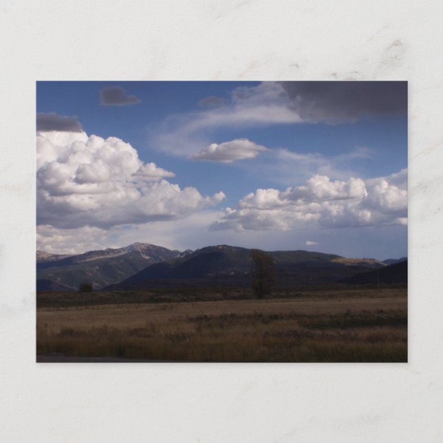 Jackson Hål Wyoming Series Vykort (Framsida)