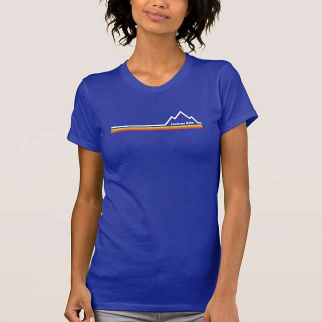 Jackson Hål Wyoming T Shirt (Framsida)