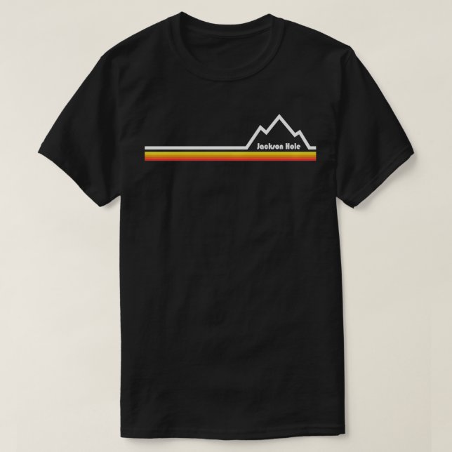 Jackson Hål Wyoming T Shirt (Design framsida)