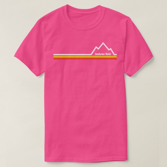 Jackson Hål Wyoming T Shirt (Design framsida)