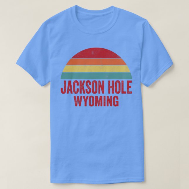 Jackson Hål Wyoming T Shirt (Design framsida)