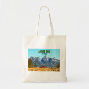 Jackson Hål Wyoming Vintage Tygkasse