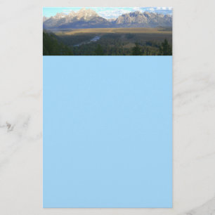 Jackson Hole-bergen (Grand Teton National Park) Brevpapper