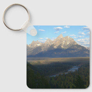 Jackson Hole-bergen (Grand Teton National Park) Nyckelring
